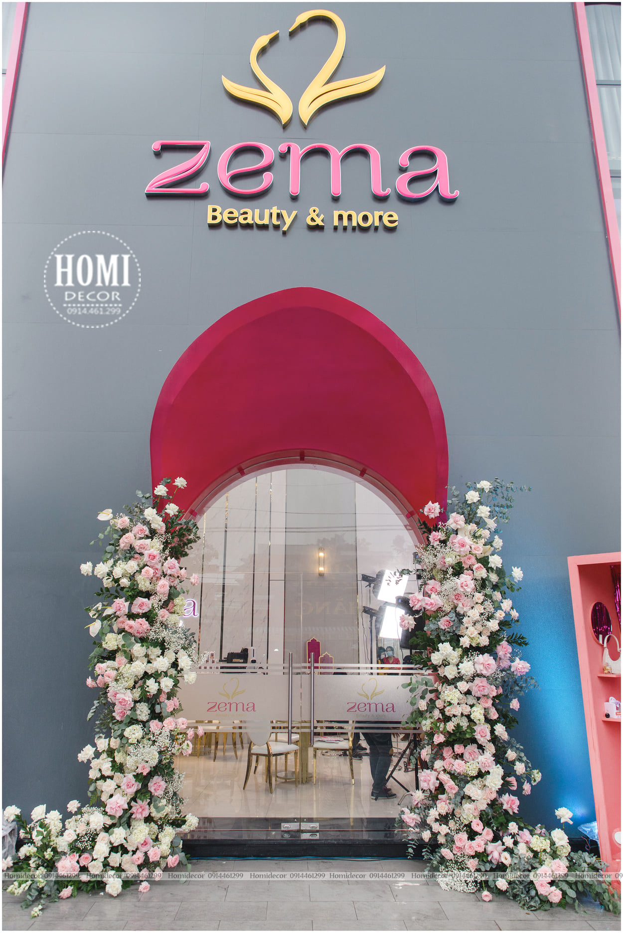 Tổ chức chương trình 4 năm ươm tầm nâng tầm khí chất hệ thống Zema Beauty & More