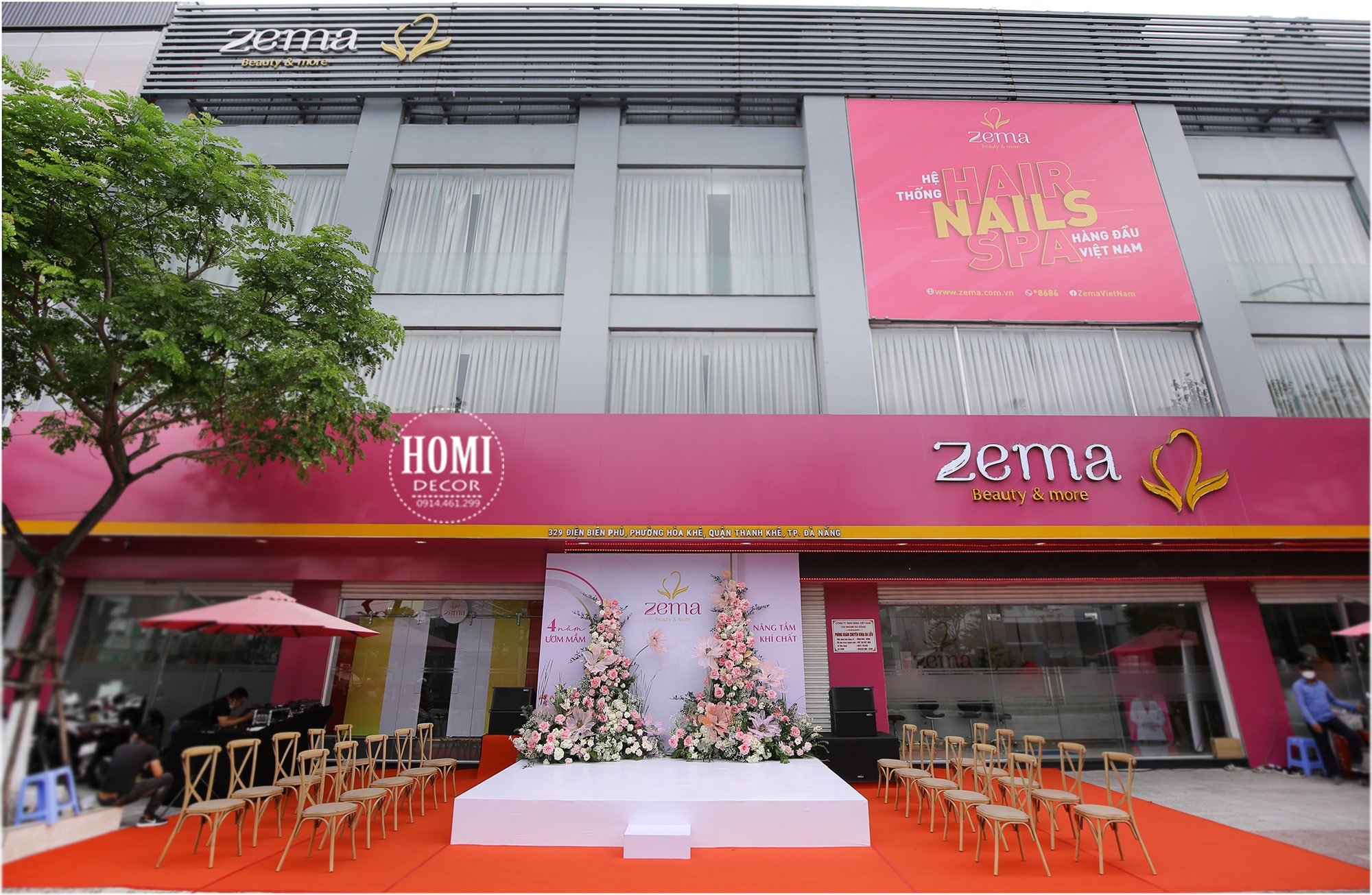 Tổ chức lễ kỷ niệm 4 năm hệ thống Zema Beauty Nails Hair & Spa 