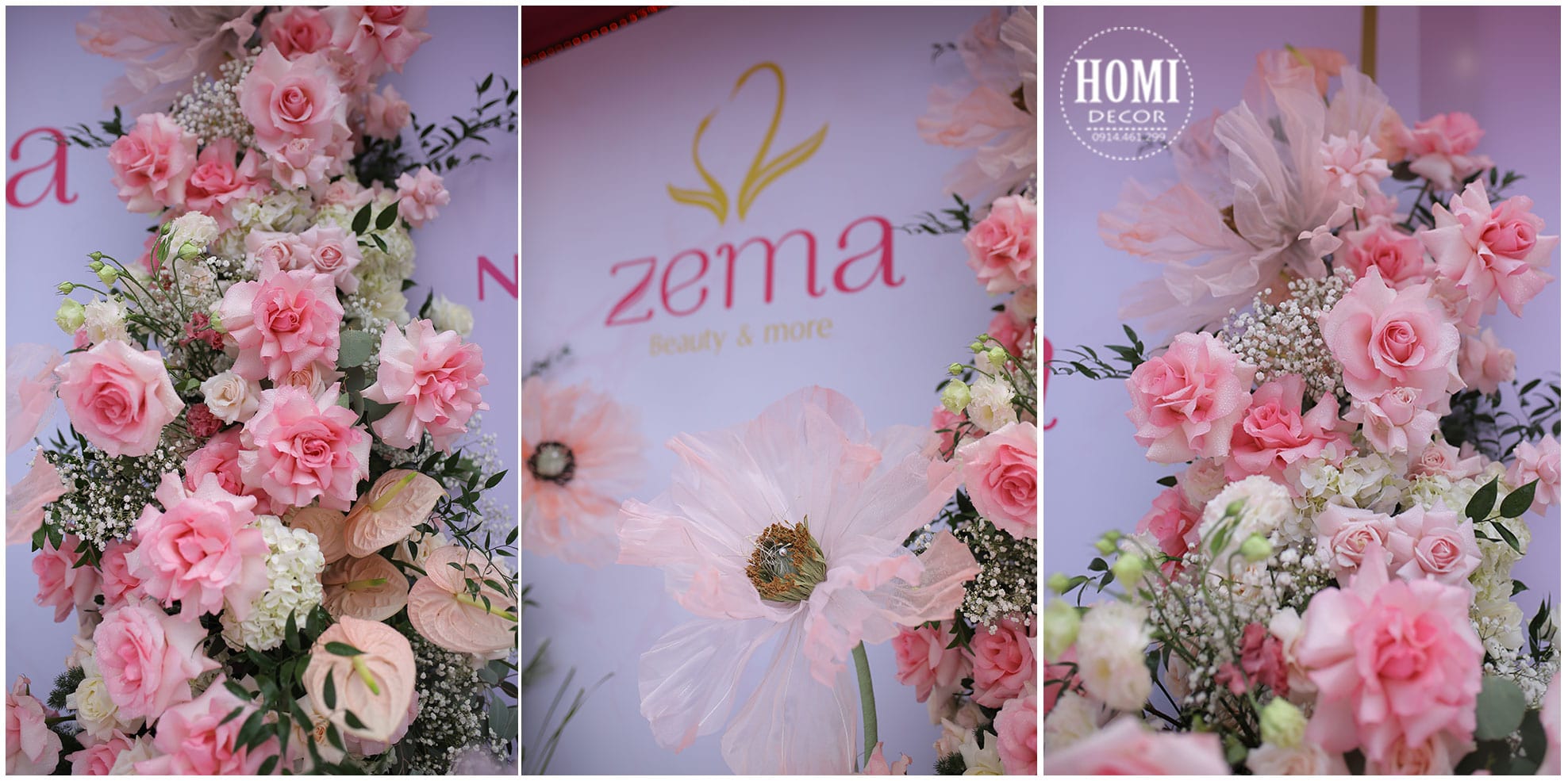 Tổ chức lễ kỷ niệm 4 năm hệ thống Zema Beauty Nails Hair & Spa 